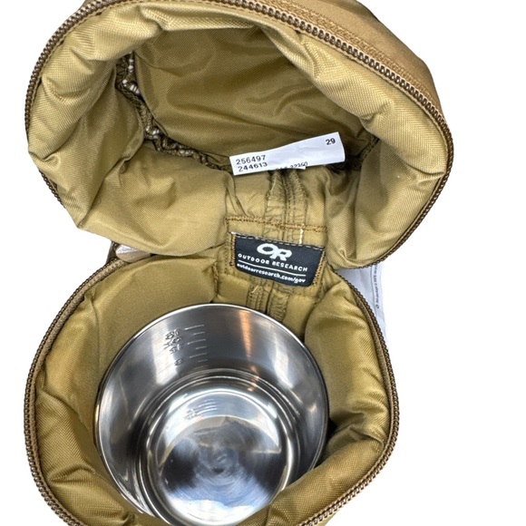 Outdoor Research OR Coyote Military SG Water Bottle Parka 1L Tan Brown USGI - Picture 3 of 4